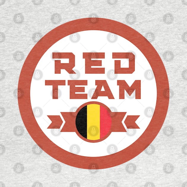 Cybersecurity Red Team Belgium Gamification Badge CTF by FSEstyle